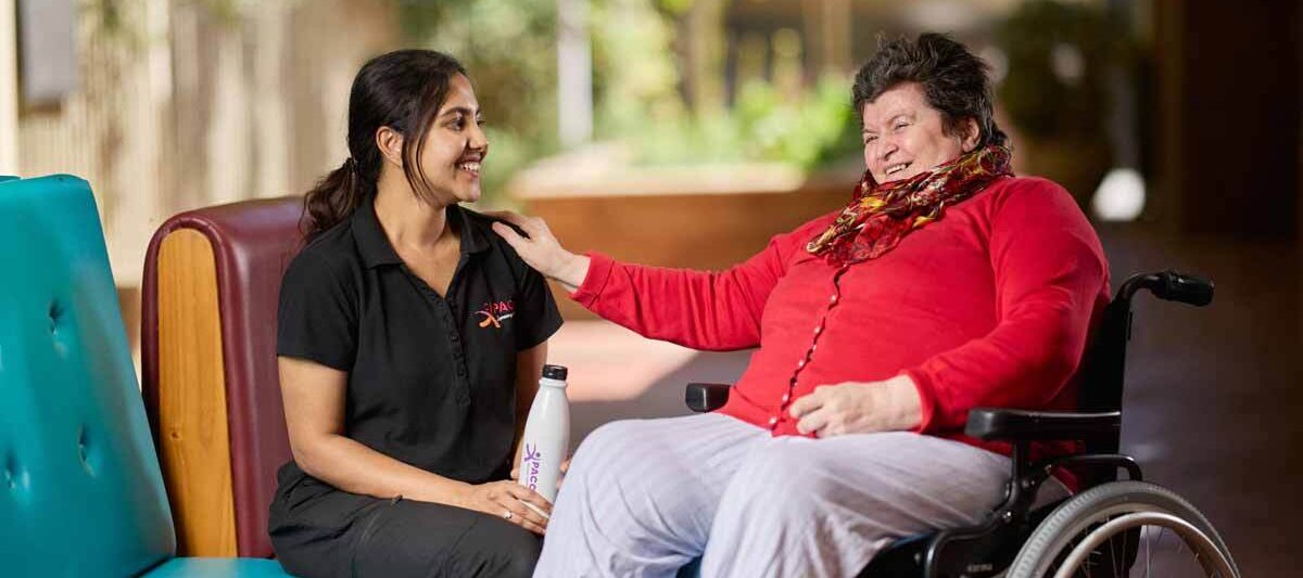 Disability support worker at PACC - Supported independent living with ADL support services