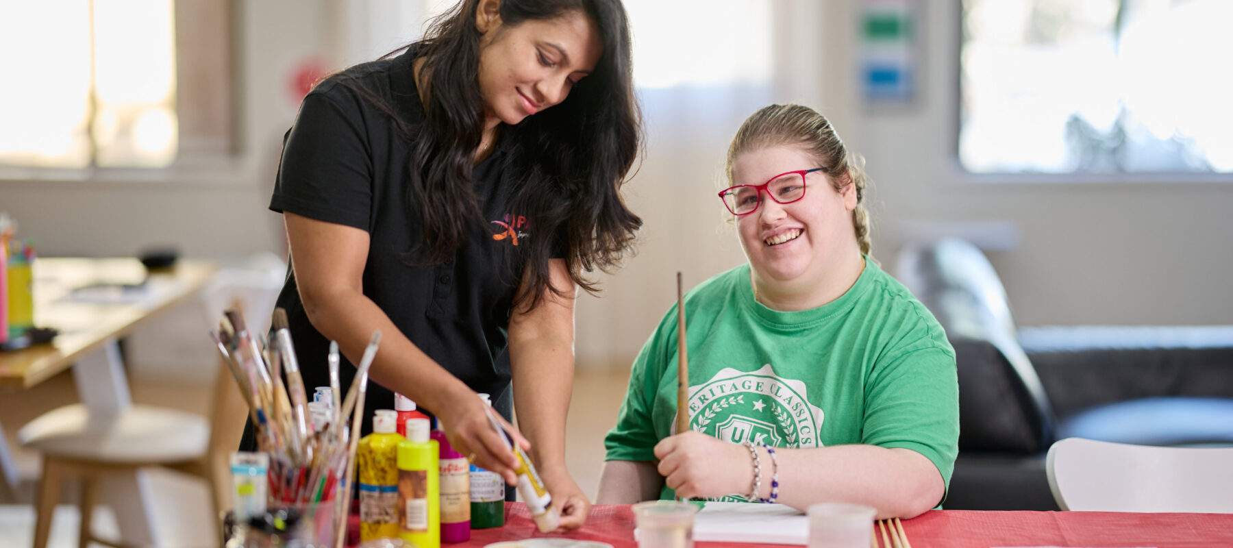 Respite care Adelaide -  arts and crafts activities